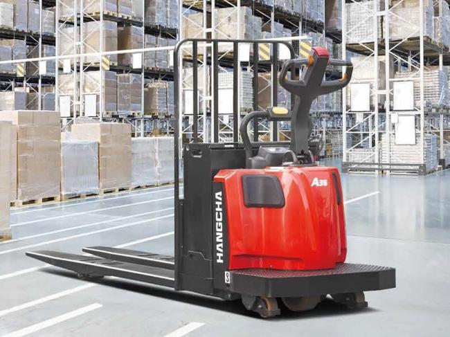 End Control Rider Pallet Truck (6,000-8,000 LBS)