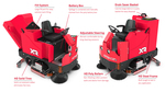 XR Ride On Scrubber