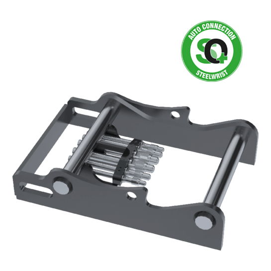 Steelwrist SQ90 Weld On Adaptor - Low (40-70 tonnes)