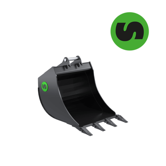 Steelwrist DB5T 250l - Teeth (4-6 tonnes)