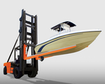 High-Capacity Marina Forklift (15,000-55,000 LBS)