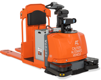 Toyota Center-Controlled Rider Automated Forklift (7,000 LBS)