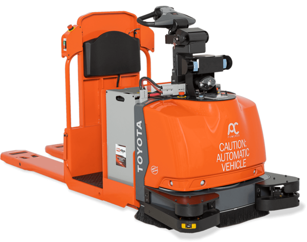 Toyota Center-Controlled Rider Automated Forklift (7,000 LBS)