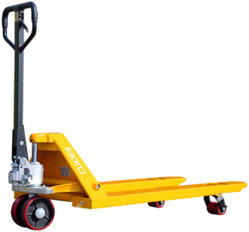 Ekko Ekko Hand Pallet Jack, Poly Wheel (5,500 LBS)