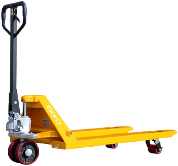 Ekko Ekko Hand Pallet Jack, Poly Wheel (5,500 LBS)