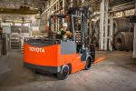 High-Capacity Electric Cushion Forklift