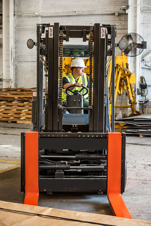 High-Capacity Cushion Forklift