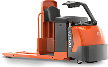 Toyota Center-Controlled Rider Pallet Jack