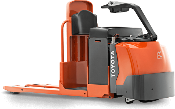 Toyota Center-Controlled Rider Pallet Jack