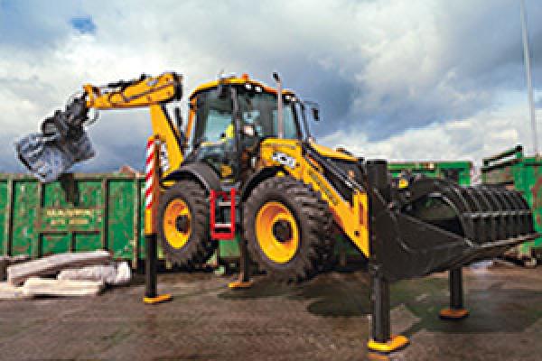 JCB Wastemaster Backhoe Loader
