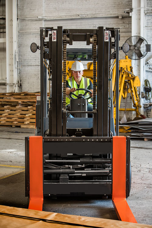 High-Capacity Cushion Forklift