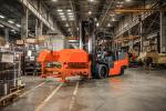 High-Capacity Electric Cushion Forklift