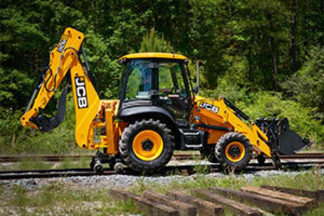 DYMAX RAIL SYSTEM FOR BACKHOE LOADER