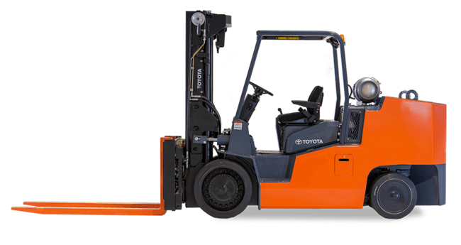 High-Capacity Cushion Forklift