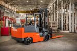 High-Capacity Electric Cushion Forklift