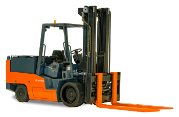 Toyota High-Capacity Electric Cushion Forklift