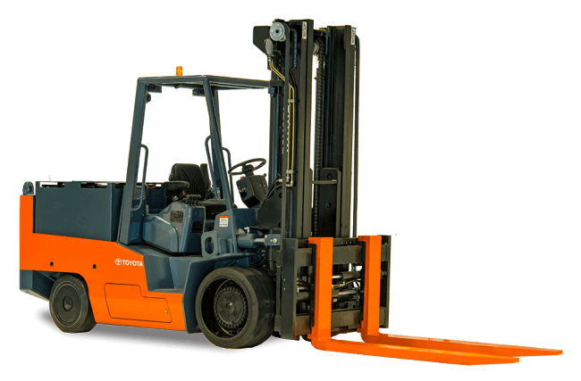 High-Capacity Electric Cushion Forklift