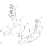 John Deere NEW BWA1379 - BW15468 LOADER MOUNTING FRAMES