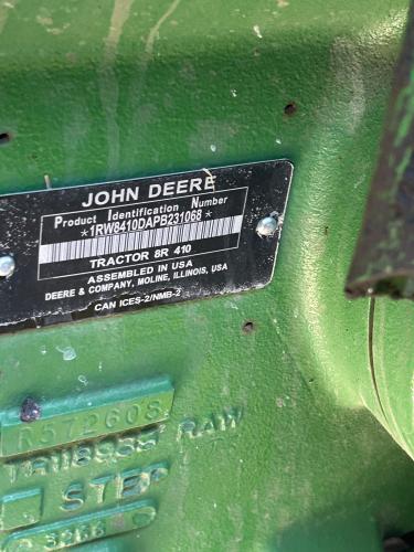 John Deere 8R 410