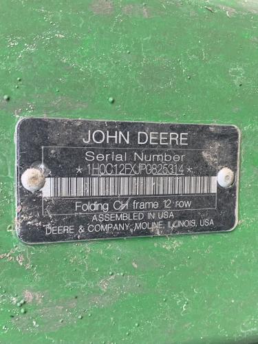 John Deere C12F StalkMaster
