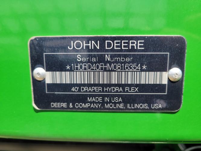 John Deere RD40F