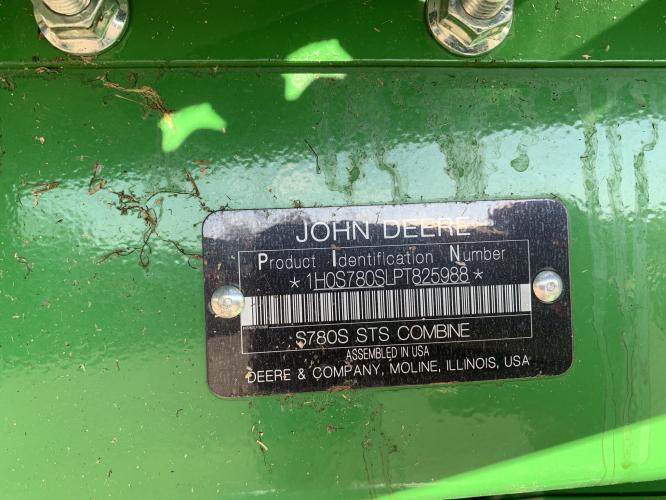 John Deere S780