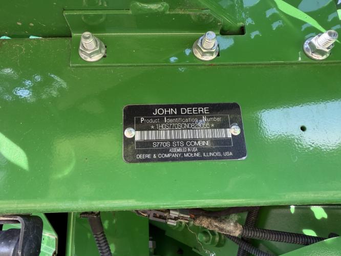 John Deere S770