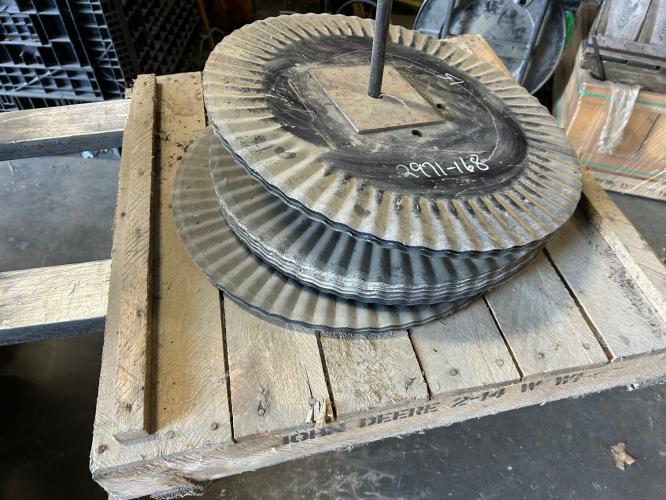 Yetter new old stock 2571-168 20" rippled blade