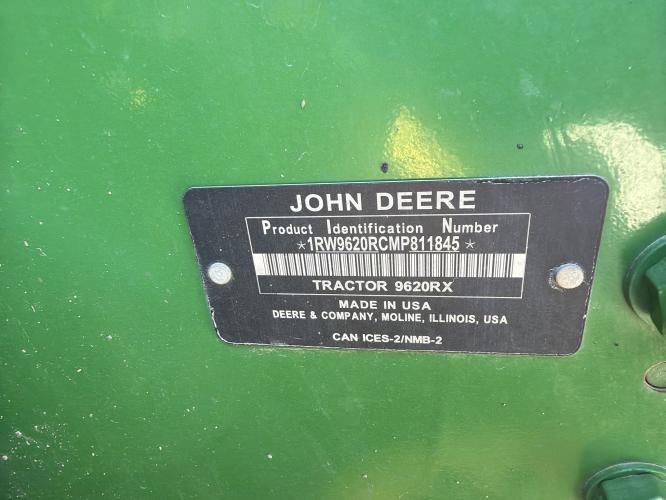 John Deere 9620RX