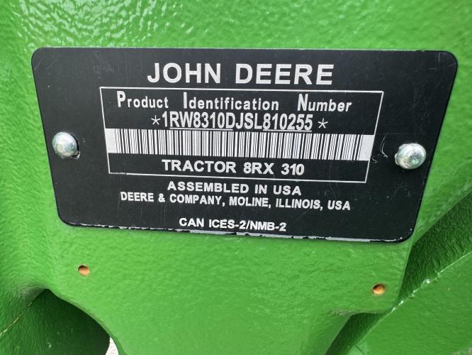 John Deere 8RX 310
