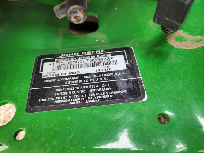 John Deere Z930M