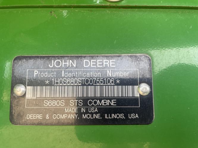John Deere S680