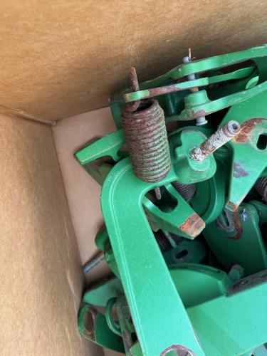 John Deere A88666-A88667 extended closing wheel frame and arm