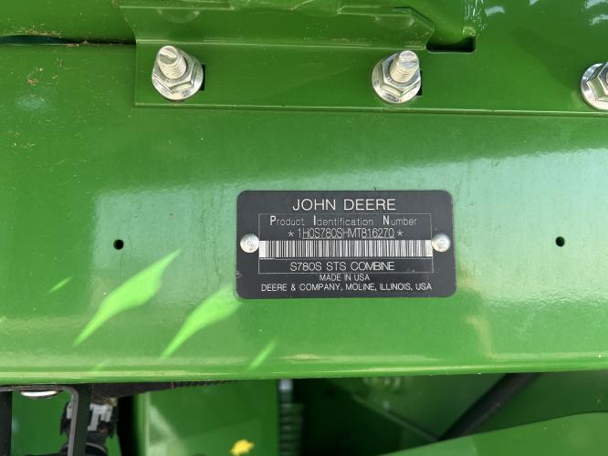John Deere S780