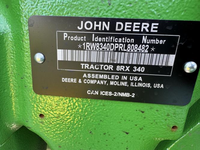 John Deere 8RX 340