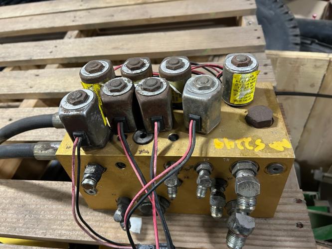 John Deere A52249 Manifold block assembly