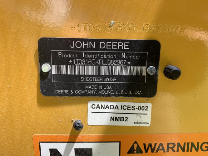John Deere 316GR
