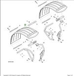 John Deere BKK10003 fender kit for R4045