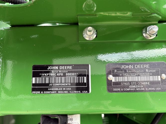 John Deere S780