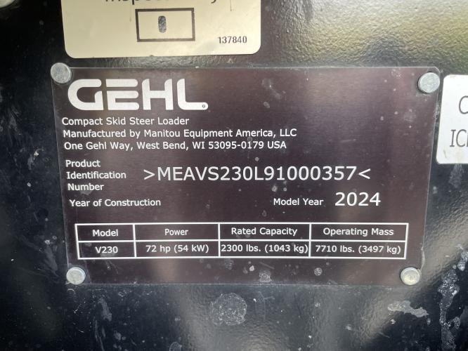 Gehl V230