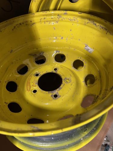John Deere NEW AM144829 WHEEL 7X14 YELLOW STEEL
