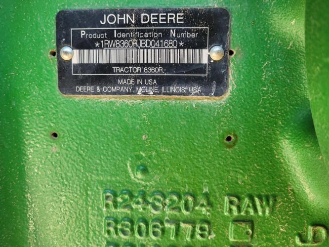 John Deere 8360R