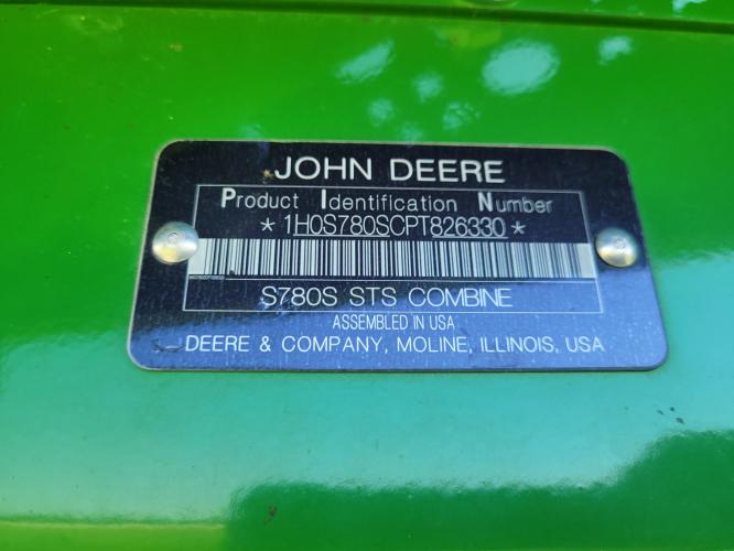 John Deere S780