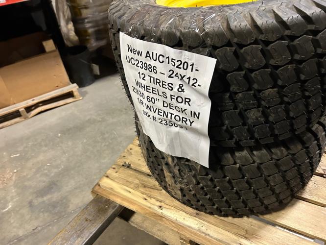 John Deere NEW AUC15201-UC23986 - 24X12-12 TIRES & WHEELS
