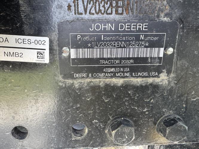 John Deere 2032R