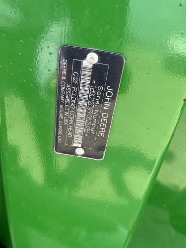 John Deere C12F
