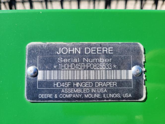 John Deere HD45F