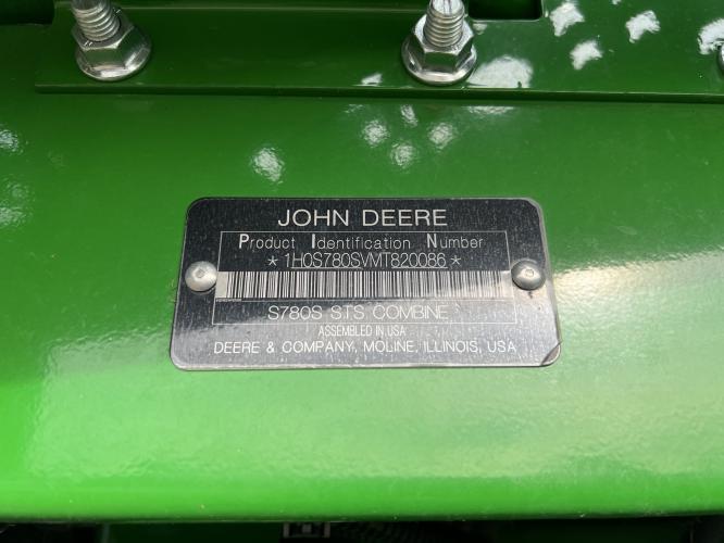John Deere S780