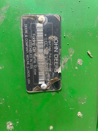 John Deere C12F StalkMaster
