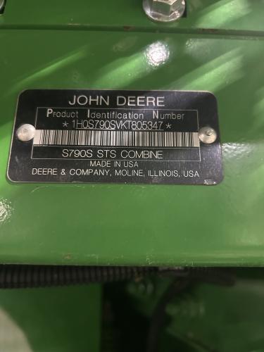 John Deere S790